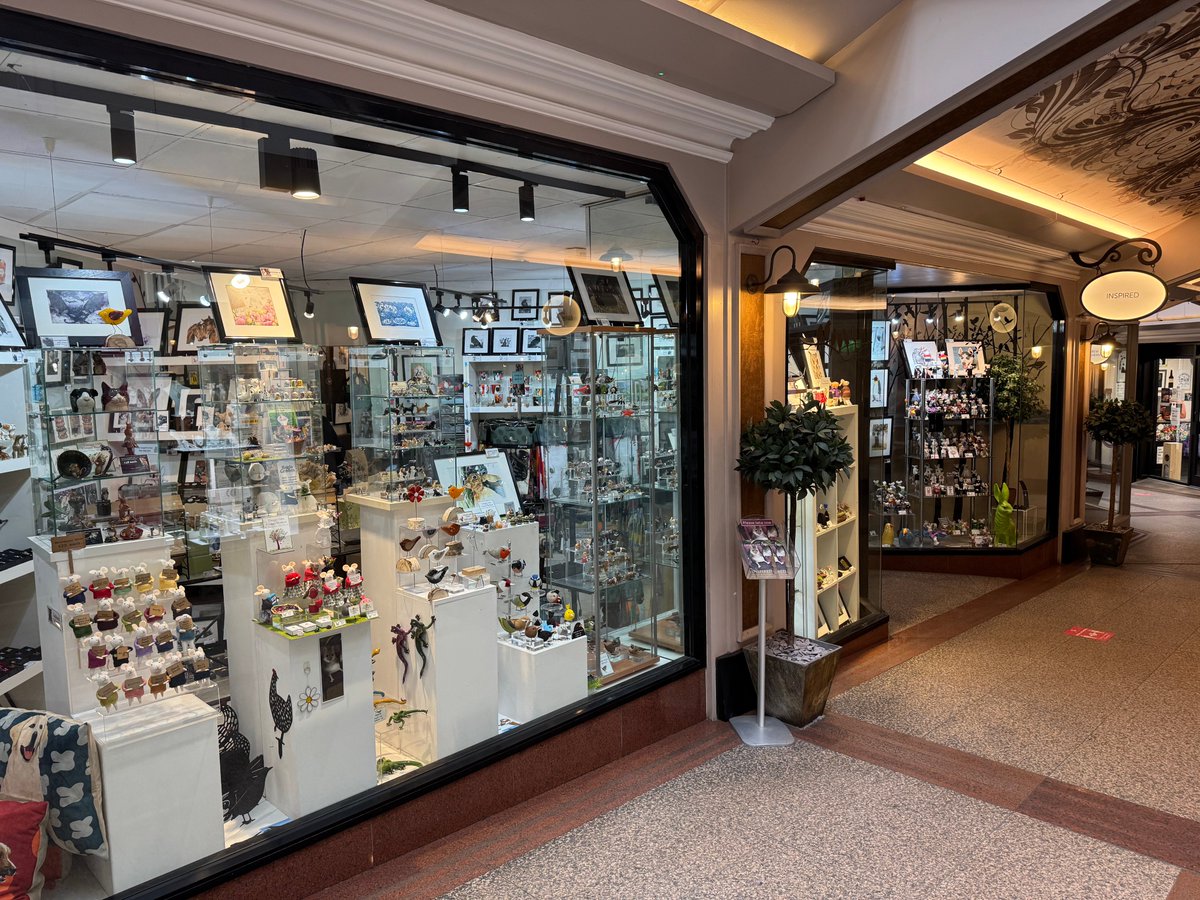 instagram.com/inspirednottin…
Inspired is a gift shop that offers customers the opportunity to discover something to treasure.
Affordable works from many artists and designers, including framed prints, cards, jewellery, textiles and ceramics.

Come and visit our shop <a href="/FlyingHorseWalk/">Flying Horse Walk</a>