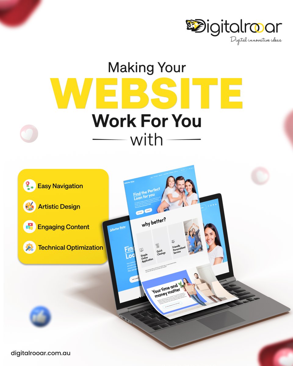 digitalrooar's tweet image. We have a team of talented #developers with an #expert mentor & together we ensure that your #website works for you & increases your success ratio. Call #Digitalrooar today: digitalrooar.com.au
#digitalroarsoftlabs #webdevelopment #webdeveloper #websitedesign #developer