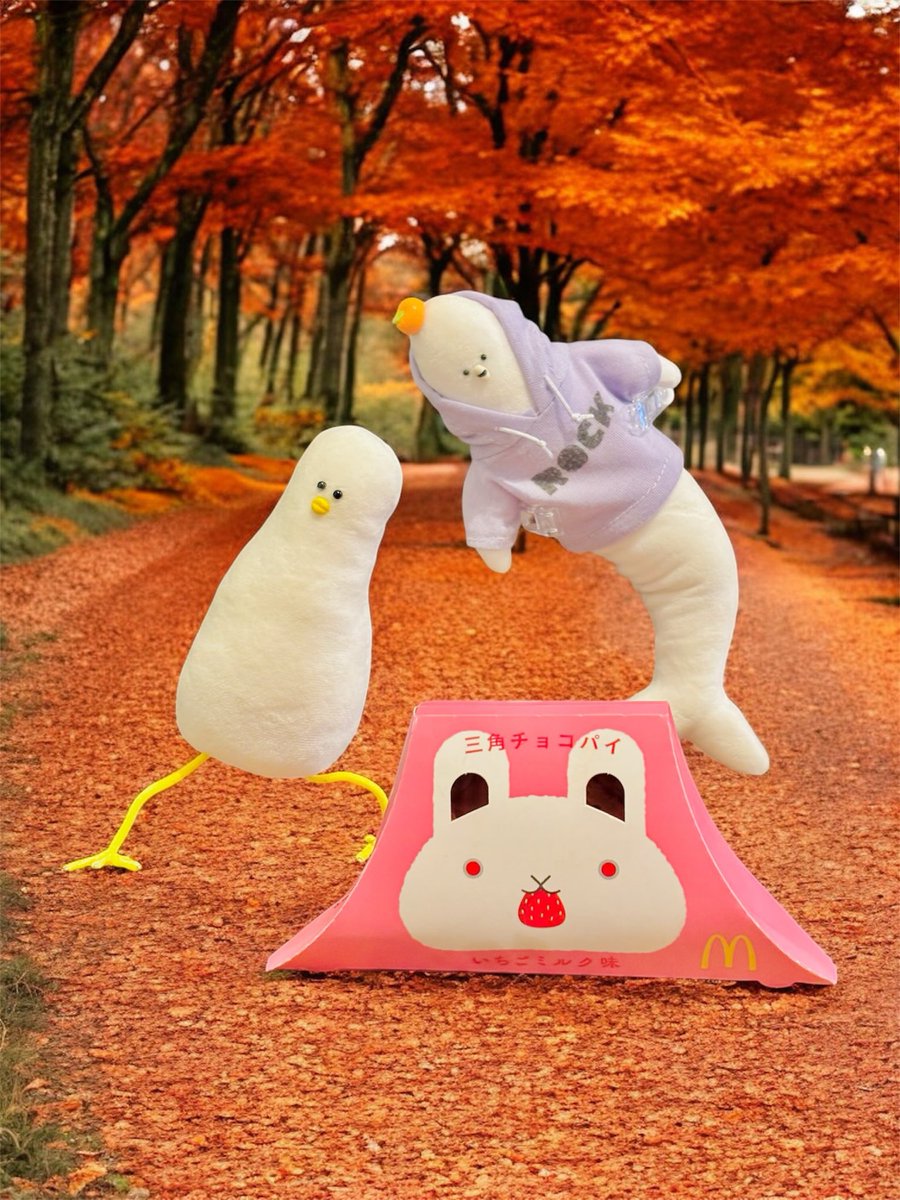 サンカク！
チョコパイの季節〜！