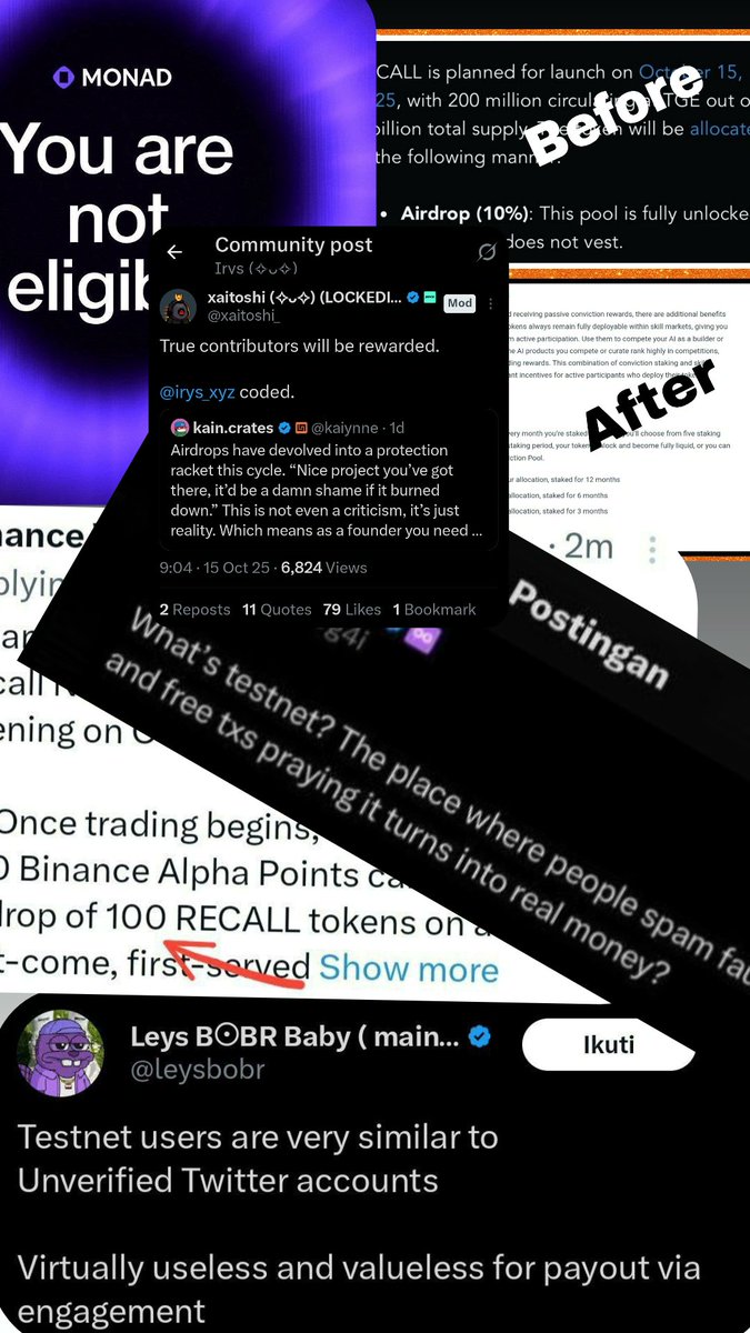 0sembo2's tweet image. Will @irys_xyz do the same thing? betray us in the end

or bring joy to their comunity?
#IRYS #TheEndofTesnet