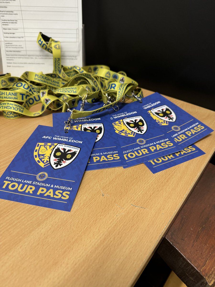 StuartdDeacons's tweet image. Did you know we have been at PL for nearly 5️⃣ years with the anniversary on the 3rd November!!

Join me tomorrow at 11am for a stadium tour of our fantastic home.

🔵 Home Changing Room
🟡 Managers Room
🔵 Pitchside
🟡 Museum

#afcw 

Book here now 🔗 tinyurl.com/PLTOURS1