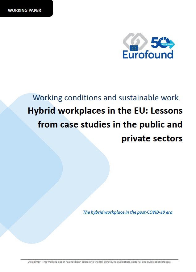 NOTUSasr's tweet photo. 🖥️ Claves para un trabajo híbrido eficaz

@NOTUSasr  ha  participado en la elaboración del informe "Hybrid workplaces in the EU:  Lessons from case studies in the public and private sectors" solicitado  por @eurofound 

Léelo aquí 🔗 https://t.co/dqlM0u6j8W https://t.co/TnWttP0kBJ