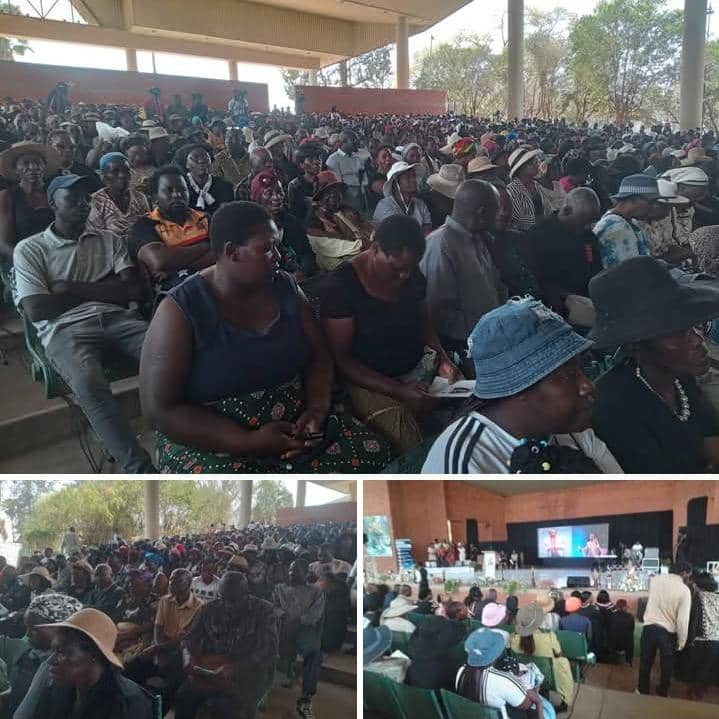 The Bulawayo community has gathered at the Amphitheatre to bid farewell to Honourable Desire Moyo, the late Nkulumane Member of Parliament, who tragically lost his life after his vehicle hit an elephant along the Bulawayo-Gweru highway.