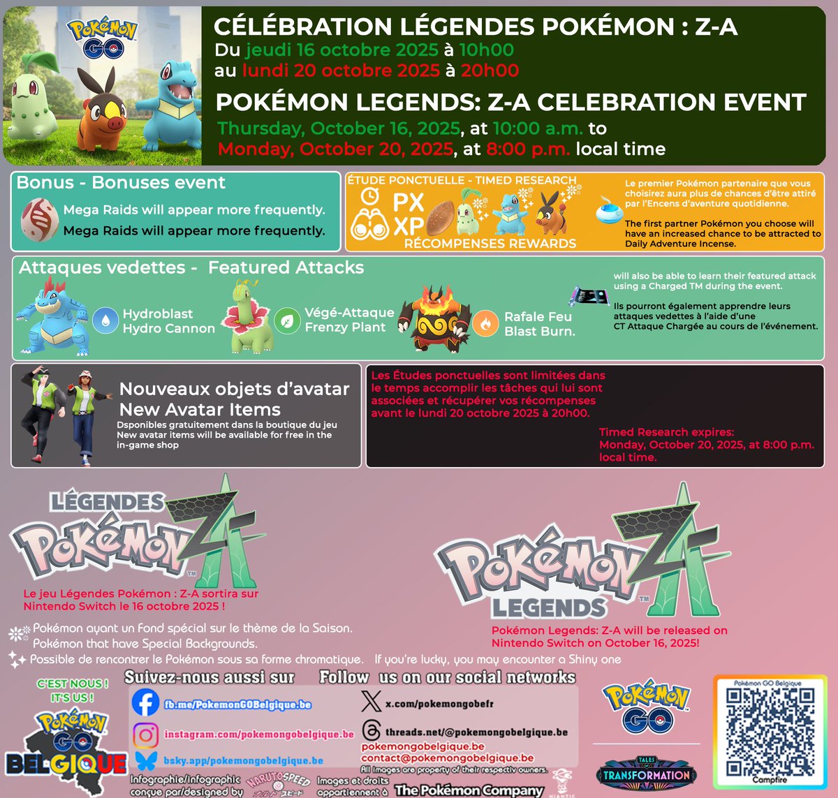 #pokemongobelgium #pokemon #pokemongo #talesoftransformation #pokemongoapp #pokemongoappfr #pokemongofr #pokemonfr #PokémonGoBelgique #niantic #Scopely #ポケモンGO