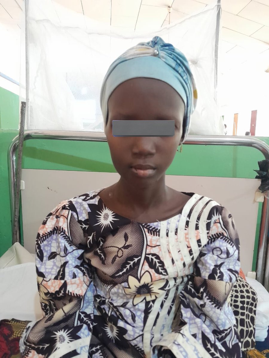 aproko_doctor's tweet image. Do you remember Aisha, the child from Gombe that we raised money for her treatment from a tumor.
This is her yesterday, she has been discharged from the hospital, and is recovering fine.
To all of you that donated, shared, etc.
You saved a life.
God bless you