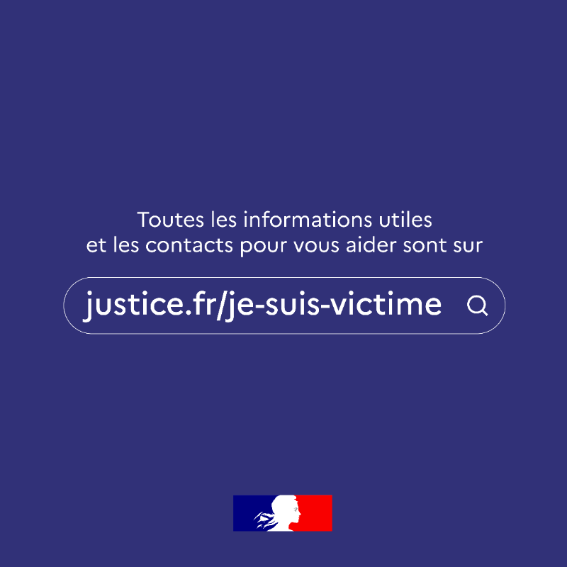 justice_gouv's tweet photo. 📢 Lancement d’un portail dédié aux victimes sur https://t.co/JnQhmo6dq5
@justice_gouv renforce son engagement pour les victimes. 
https://t.co/JnQhmo6dq5 s’enrichit d’un portail dédié aux victimes pour les informer, les orienter et les accompagner dans leurs démarches.