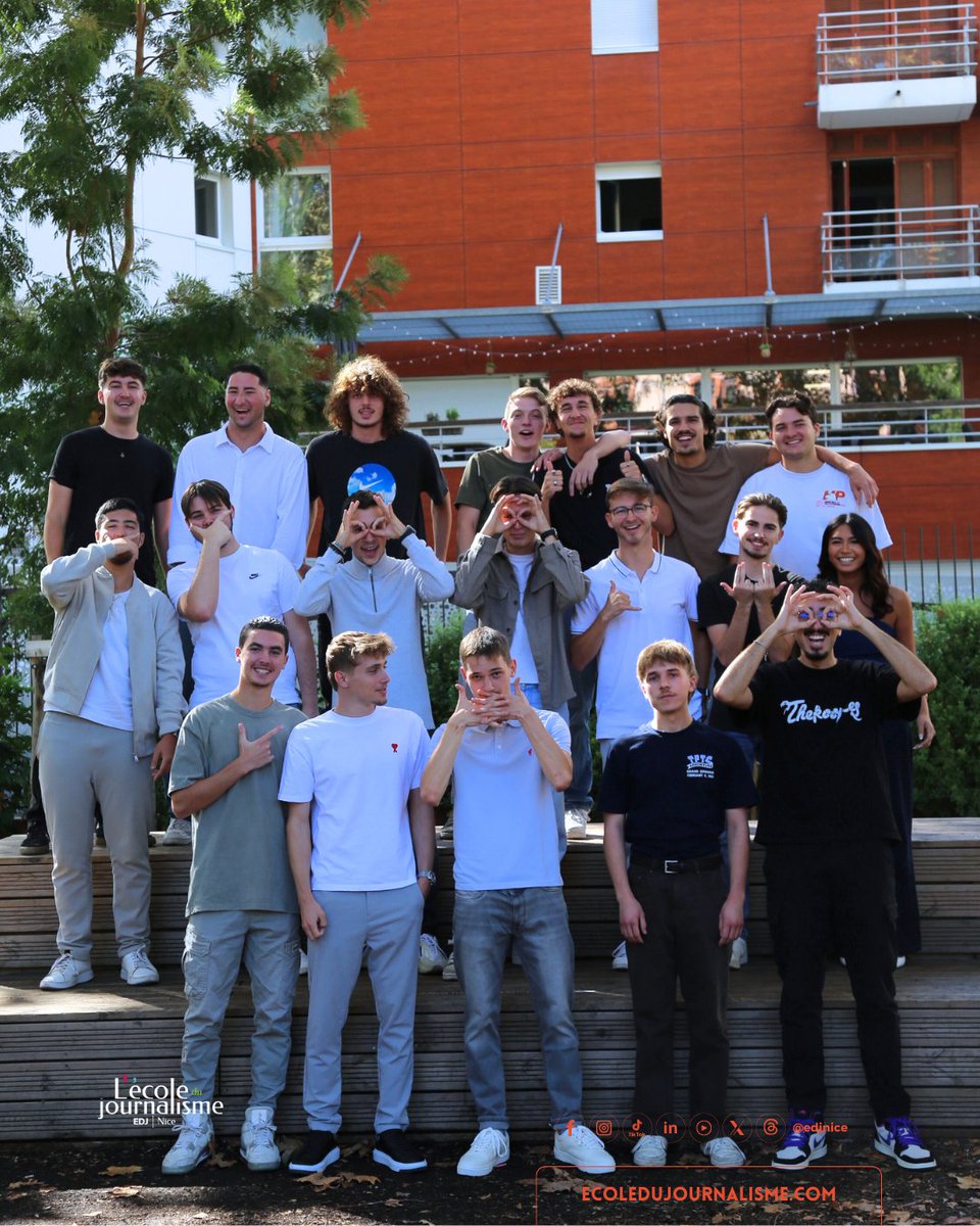 EDJ_Nice's tweet photo. [RENTRÉE BACHELOR 3 📚]

La promotion 2026 est parrainée par Jacques Legros, journaliste chez TF1 pendant plus de vingt-cinq ans.

Encore une belle rentrée pour nos étudiants de Bachelor 3 ! 🌟

#EDJNice #Journalisme #Nice #Nice06 #PACA #EDJ #Media #Reporter #Journalist #Presse https://t.co/OAC3lPQGdu