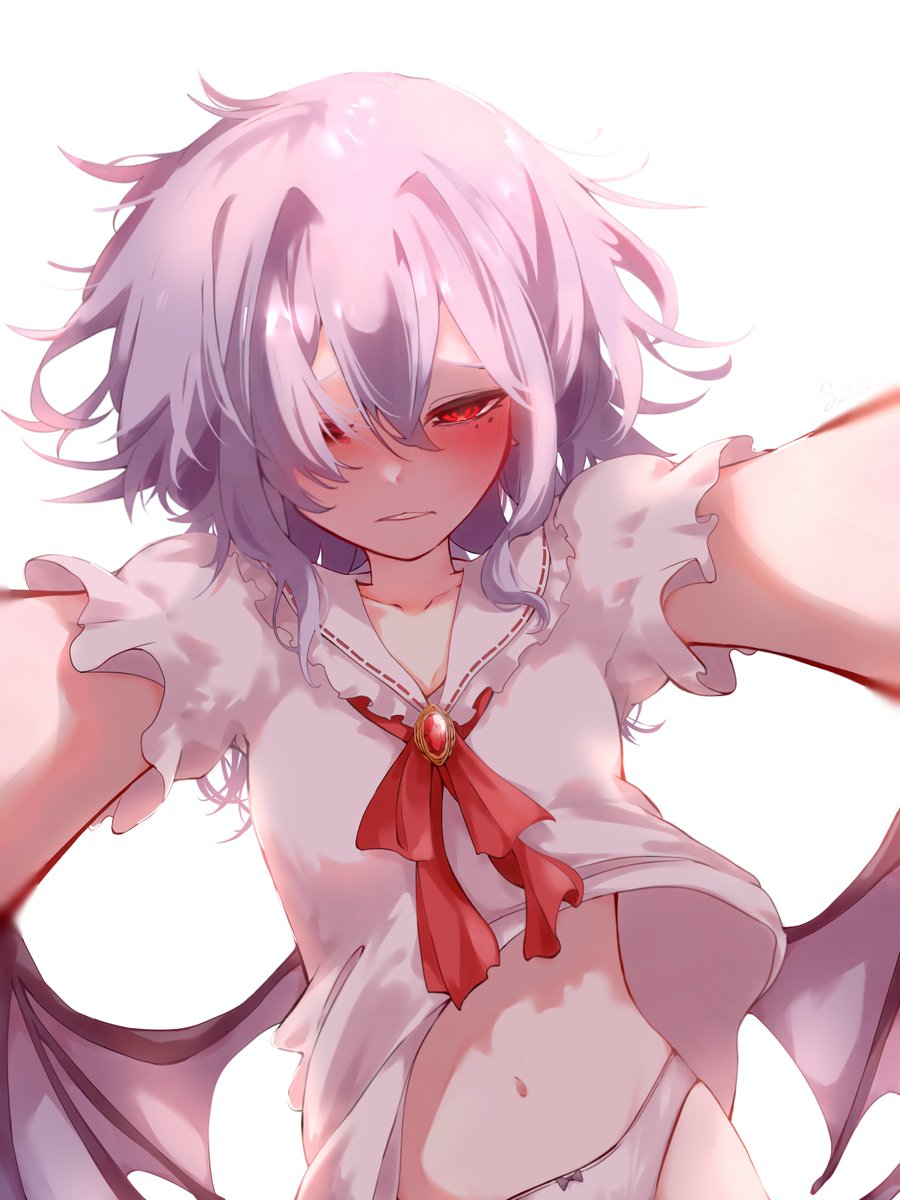 #東方Project #レミリア・スカーレット 
私を見て（再掲）