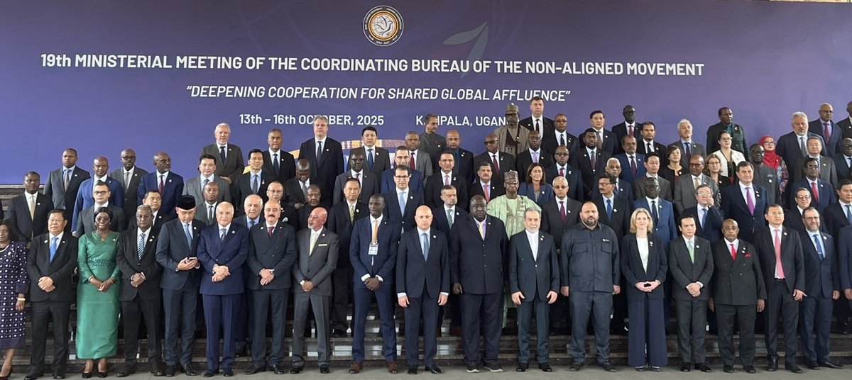 19th Ministerial Meeting of the Non-Aligned Movement 
Greater solidarity and action for multilateralism, international law, greater voice and role of the global South.

vietnamnews.vn/politics-laws/…