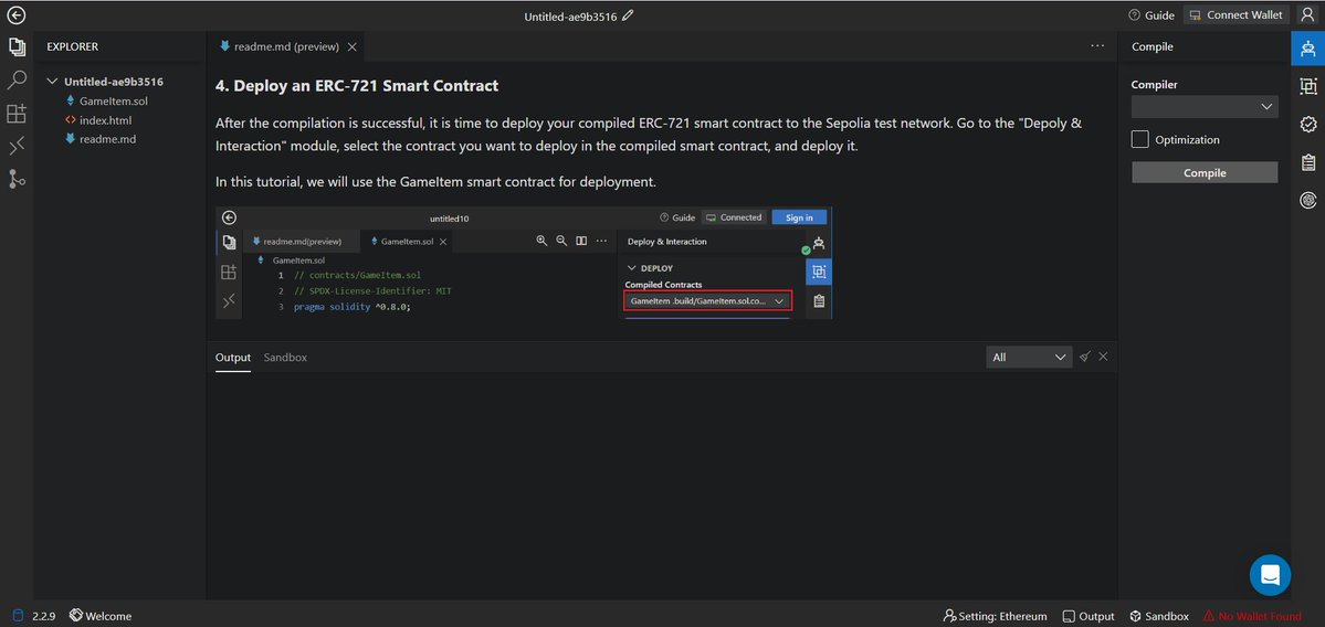 ChainIDE's tweet image. 💡 Code Tip of the Week
Don’t waste time on repetitive boilerplate.
Use ChainIDE’s contract templates to auto-wire:
🧩 Contract logic
🖼️ Frontend hooks
🔗 Chain RPCs &amp; wallet support
Just open → edit → deploy.
#ChainIDE #CodeTips #Web3Dev