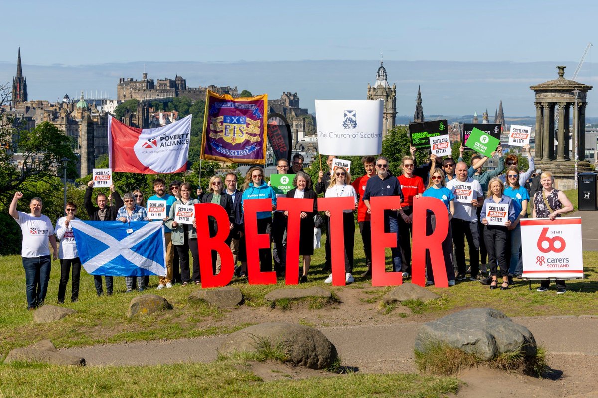PovertyAlliance's tweet image. 🌳Our movement is growing! 
Every week, new organisations, communities & individuals are joining #ScotlandDemandsBetter.
Add your voice. Add your logo. Join us in saying #WeDemandBetter.
👉 scotland-demands-better.com