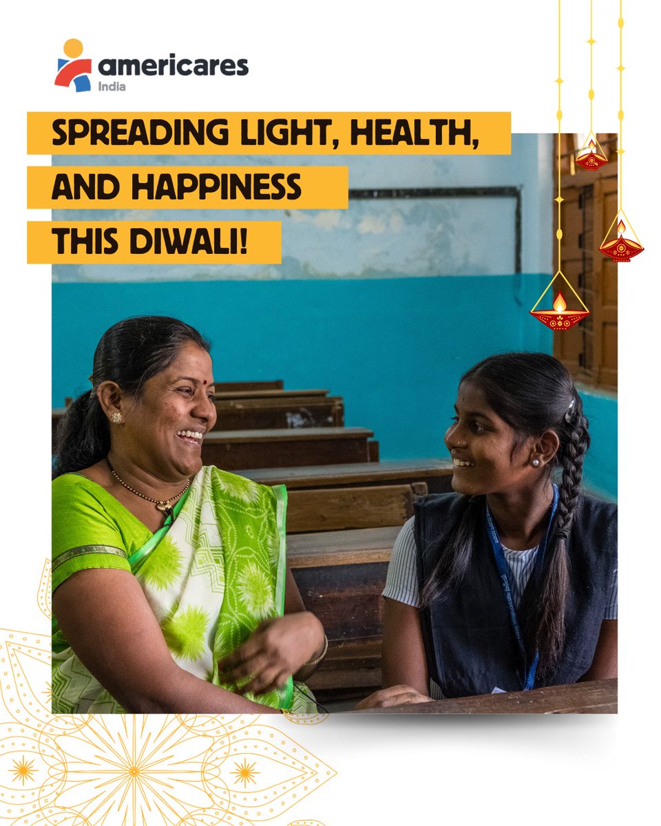 This Diwali, may every light shine with health, hope, and resilience.

Together, let’s continue to build a world where quality health care reaches all.

💛 Happy Diwali from the team at Americares India! 🌟