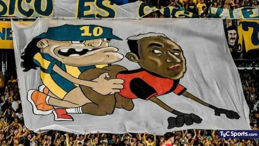 Si Messi se va a Newells los hinchas de Central son capaces de hacer uno así de Malcorra con Antonela