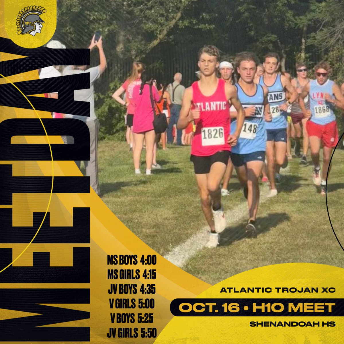 Conference meet day! Link to results below.
results.aatiming.com/meets/58146