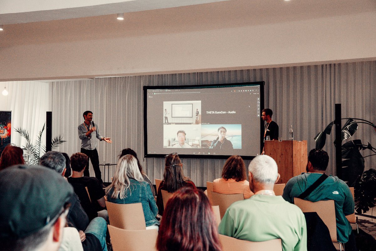 ThetaEuroCon's tweet image. 📸 Some more pics from #ThetaEuroCon!
What an amazing community — the energy, the builders, the vibes! 🙌 💙

$THETA $TFUEL #Web3 #AI @Theta_Network