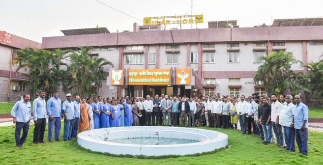 Indian Council of Agricultural Research. (@icarindia) on Twitter photo Dr. M.L. Jat, Secretary (DARE) & DG (ICAR), visited today ICAR-IIOR, Hyderabad. He praised oilseeds research, urged collaborative work and underlined Viksit Bharat can be realised only by enhancing farmers’ production & income.
#ICAR <a href="/ChouhanShivraj/">Shivraj Singh Chouhan</a> <a href="/AgriGoI/">Agriculture INDIA</a> <a href="/PIB_India/">PIB India</a> Dr. M.L. Jat, Secretary (DARE) & DG (ICAR), visited today ICAR-IIOR, Hyderabad. He praised oilseeds research, urged collaborative work and underlined Viksit Bharat can be realised only by enhancing farmers’ production & income.
#ICAR <a href="/ChouhanShivraj/">Shivraj Singh Chouhan</a> <a href="/AgriGoI/">Agriculture INDIA</a> <a href="/PIB_India/">PIB India</a>