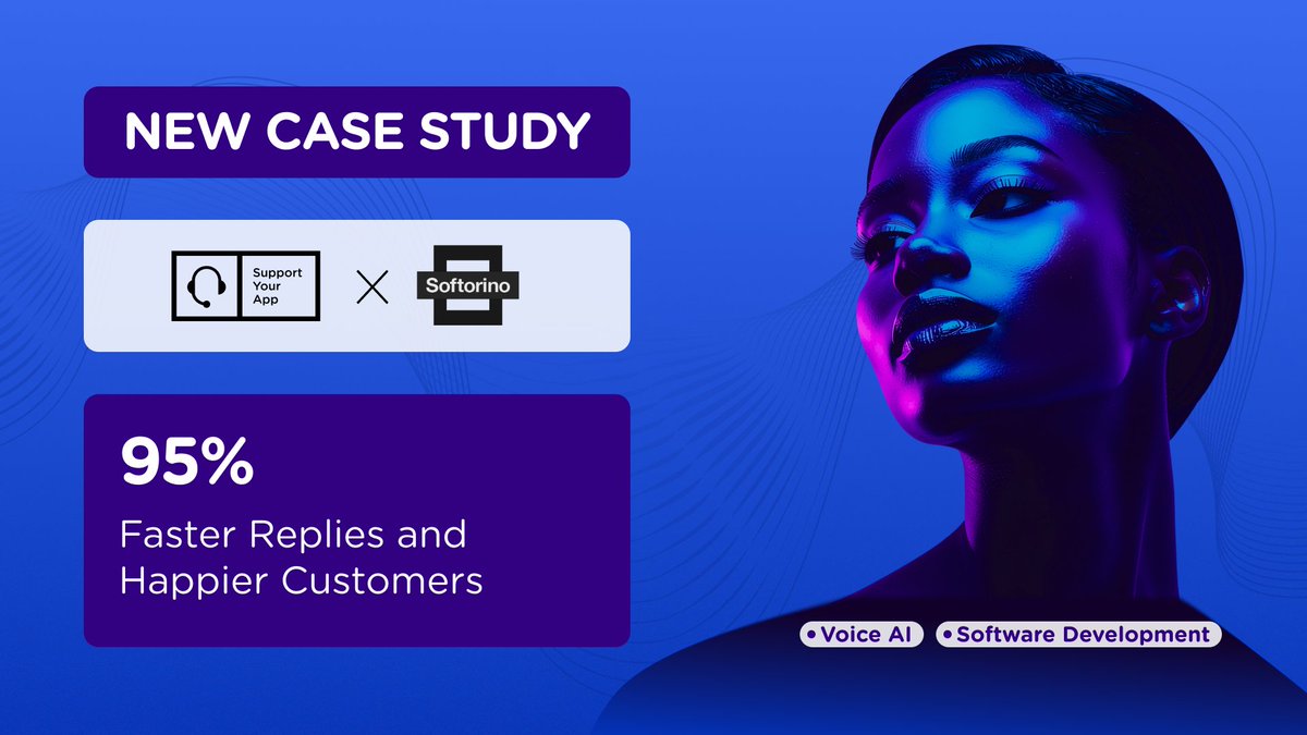 SupportYourApp's tweet image. 🔥 95% faster replies
🔥 70% faster resolutions
🔥 +43% CSAT

That’s how SupportYourApp’s Voice AI transformed customer support at @Softorino 🚀

👉 Discover the full case study → supportyourapp.com/blog/voice-ai-…