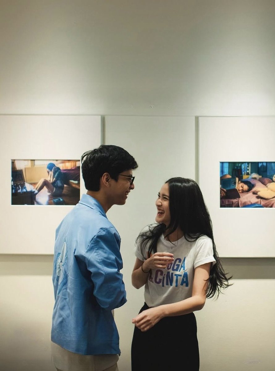 if happiness were people,
it would be rangga &amp; cinta. ♥️