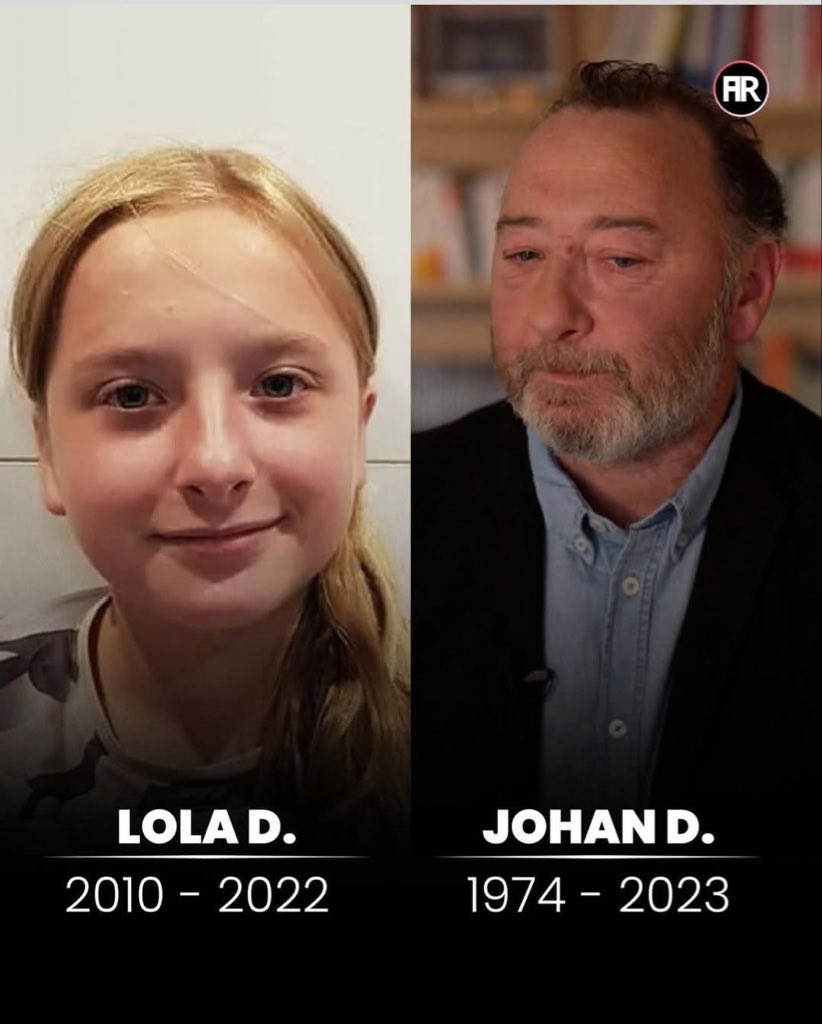 veritebeaute's tweet image. Le père de Lola n&apos;avait pas supporté la douleur de la perte de sa fille et nous avait quitté. N&apos;oubliez pas. Justice pour Lola