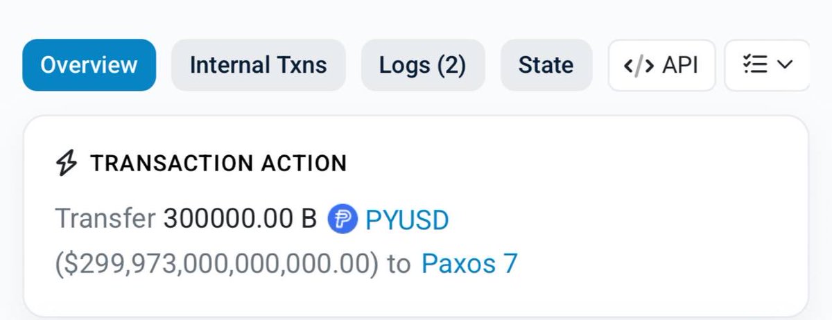 indexjorge's tweet image. Solo fue un error de $300 trillones 😅 😁

Escribieron unos ceros de más.

#PYUSD