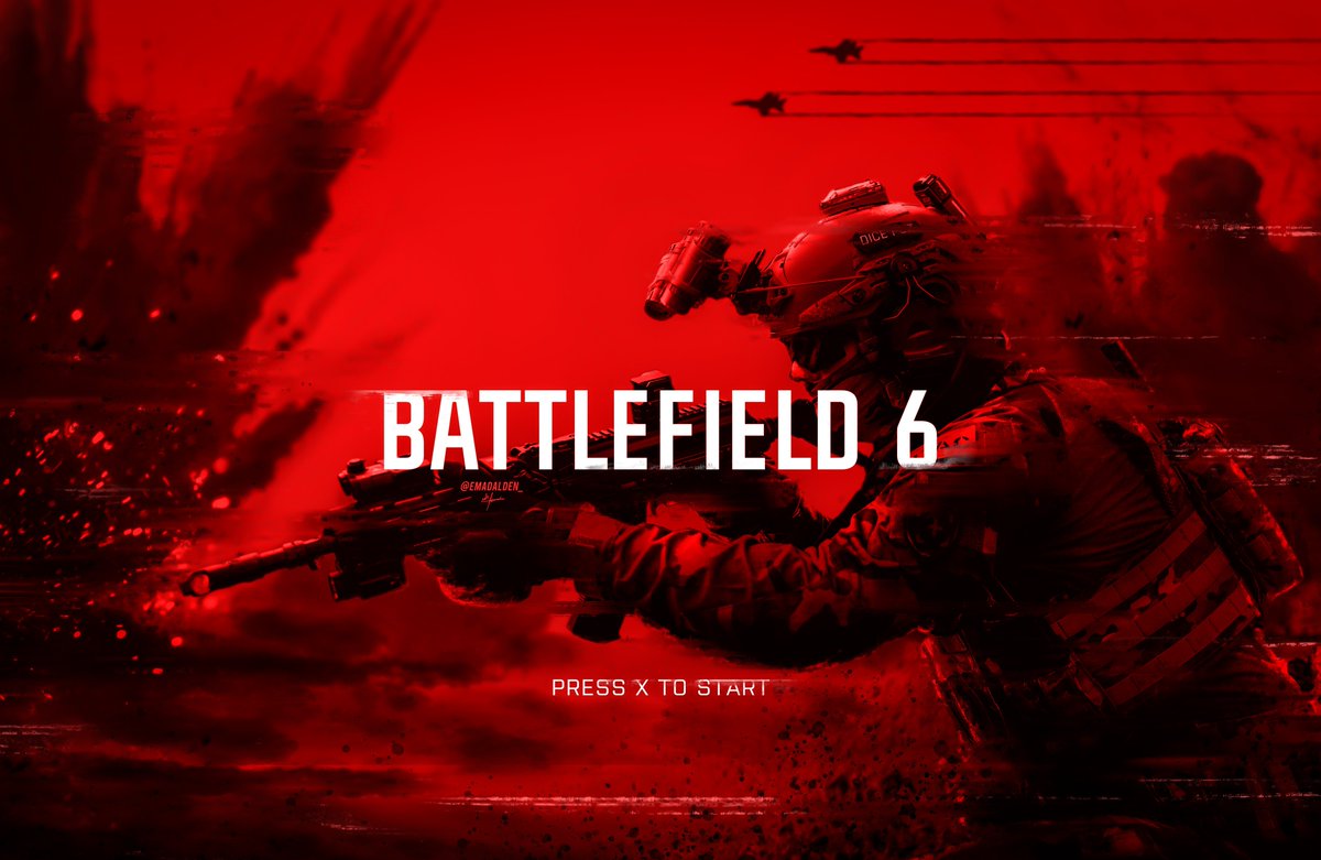 emadalden_'s tweet image. due to many requests, here is a no Text version and an alternative version of this poster. 

Enjoy!

#Battlefield6