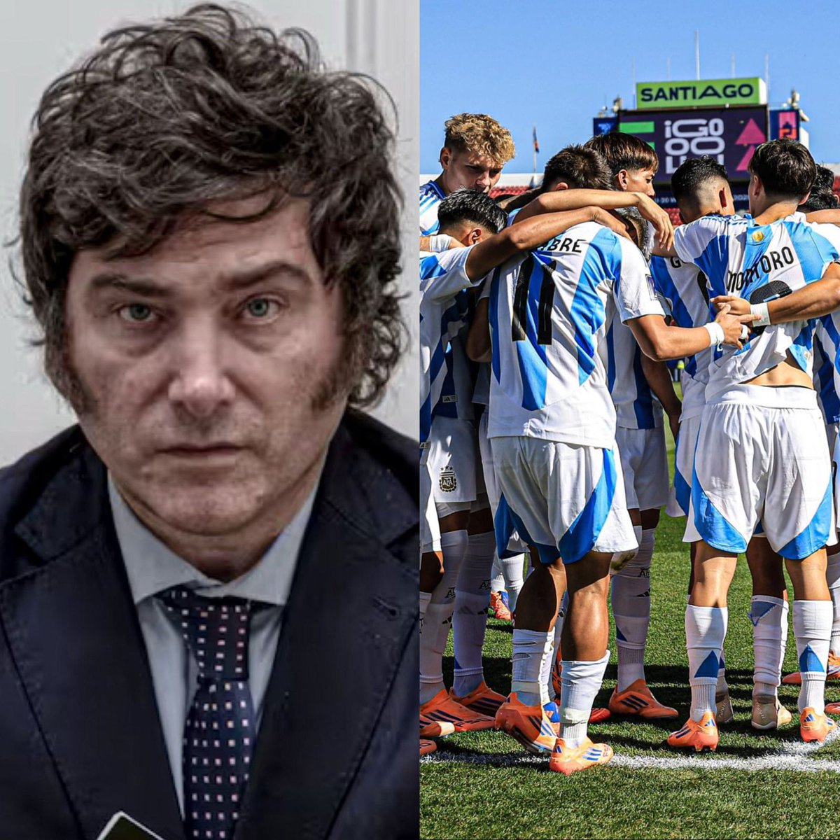 doble amarilla ⭐️⭐️⭐️ (@okdobleamarilla) on Twitter photo 🚨#ALERTA Pese a desfinanciar a las Selecciones, #Milei quiere ir a ver la final del #MundialSub20 entre la Argentina y Marruecos 🤘🏻
📌Presidencia se comunicó con protocolo de #FIFA y pidió servicio de carabineros al gobierno chileno, según pudo confirmar <a href="/okdobleamarilla/">doble amarilla ⭐️⭐️⭐️</a>
📌En 🚨#ALERTA Pese a desfinanciar a las Selecciones, #Milei quiere ir a ver la final del #MundialSub20 entre la Argentina y Marruecos 🤘🏻
📌Presidencia se comunicó con protocolo de #FIFA y pidió servicio de carabineros al gobierno chileno, según pudo confirmar <a href="/okdobleamarilla/">doble amarilla ⭐️⭐️⭐️</a>
📌En