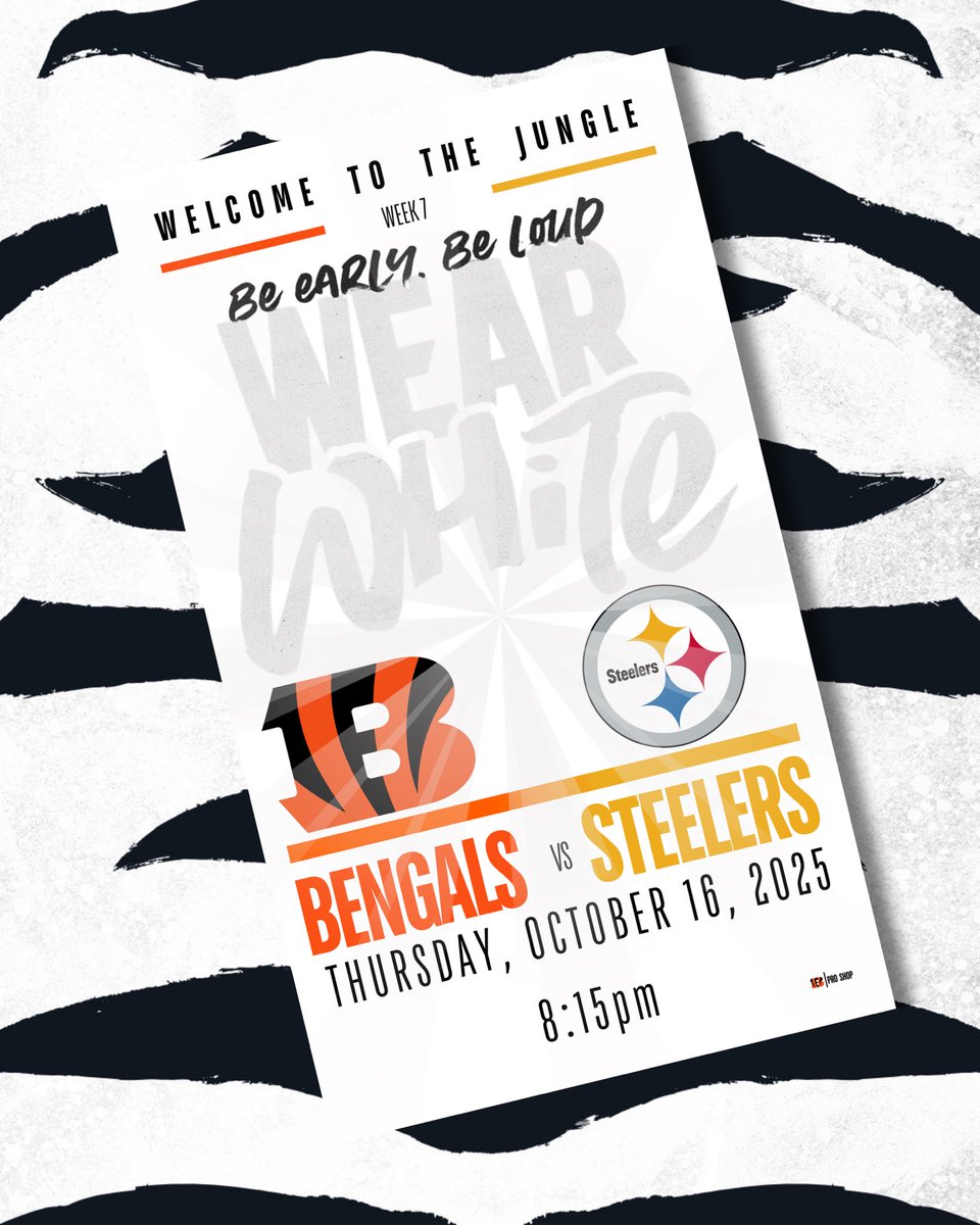 Happy Game Dey!
Get ready to WEAR WHITE for TNF!

Store hours today are 10am - 5:30pm. 
We will re-open with gates for ticketed fans only.