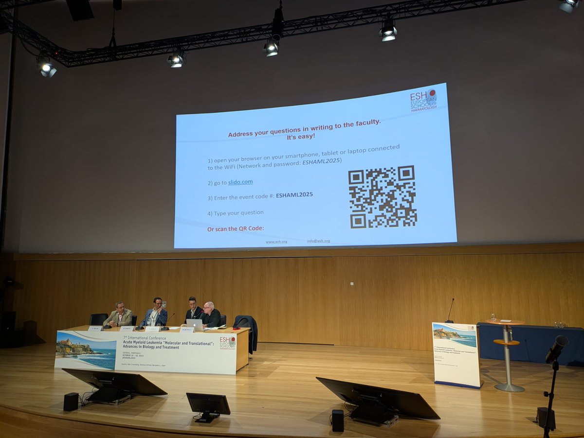 Session 3 focused on targeting clonal hematopoiesis (CH). <a href="/AdamMead_Oxford/">Adam Mead</a> shared his insights on targeting clonal evolution in myeloid malignancies whereas Benjamin Ebert focused on the role of Tet2 dependencies in CH and hematological malignancies #ESHCONFERENCES #ESHAML2025