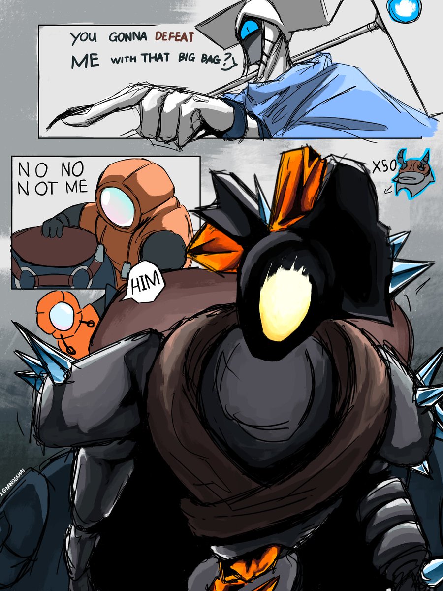 minosKhai's tweet image. some false son build
boss vs boss
#riskofrain2