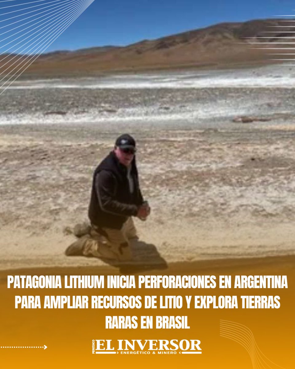 🔍 Patagonia Lithium impulsa su project Cilon y explora tierras raras en Brasil

🔗 elinversorenergetico.com/patagonia-lith…

#Litio #TierrasRaras #Exploración #Inversión #Minería #PatagoniaLithium #Argentina #Brasil #RecursosMinerales