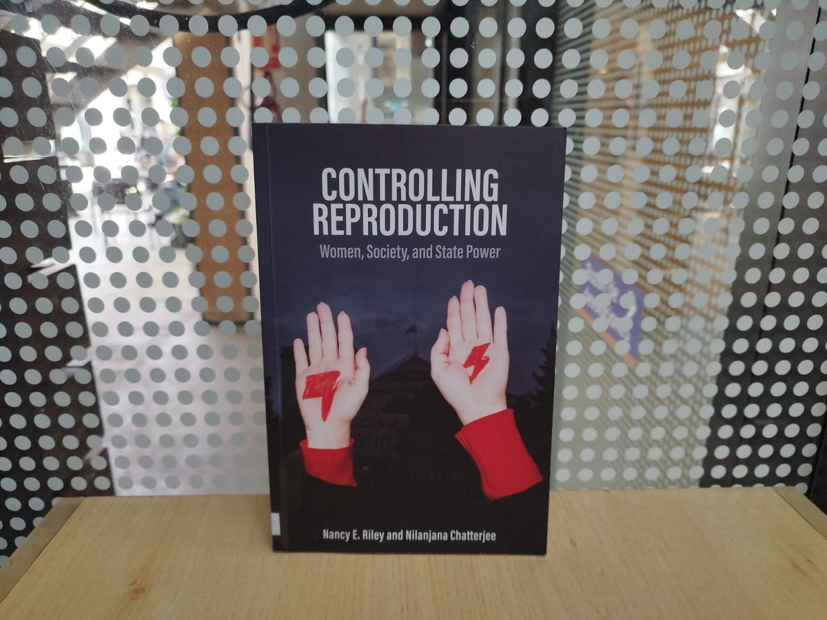 #LibroNuevo

Riley, Nancy E., y Chatterjee, Nilanjana (2023). Controlling reproduction: women, society and state power. Cambridge, UK: Polity.
Ubicación en Biblioteca FCS: 304.666 RILc