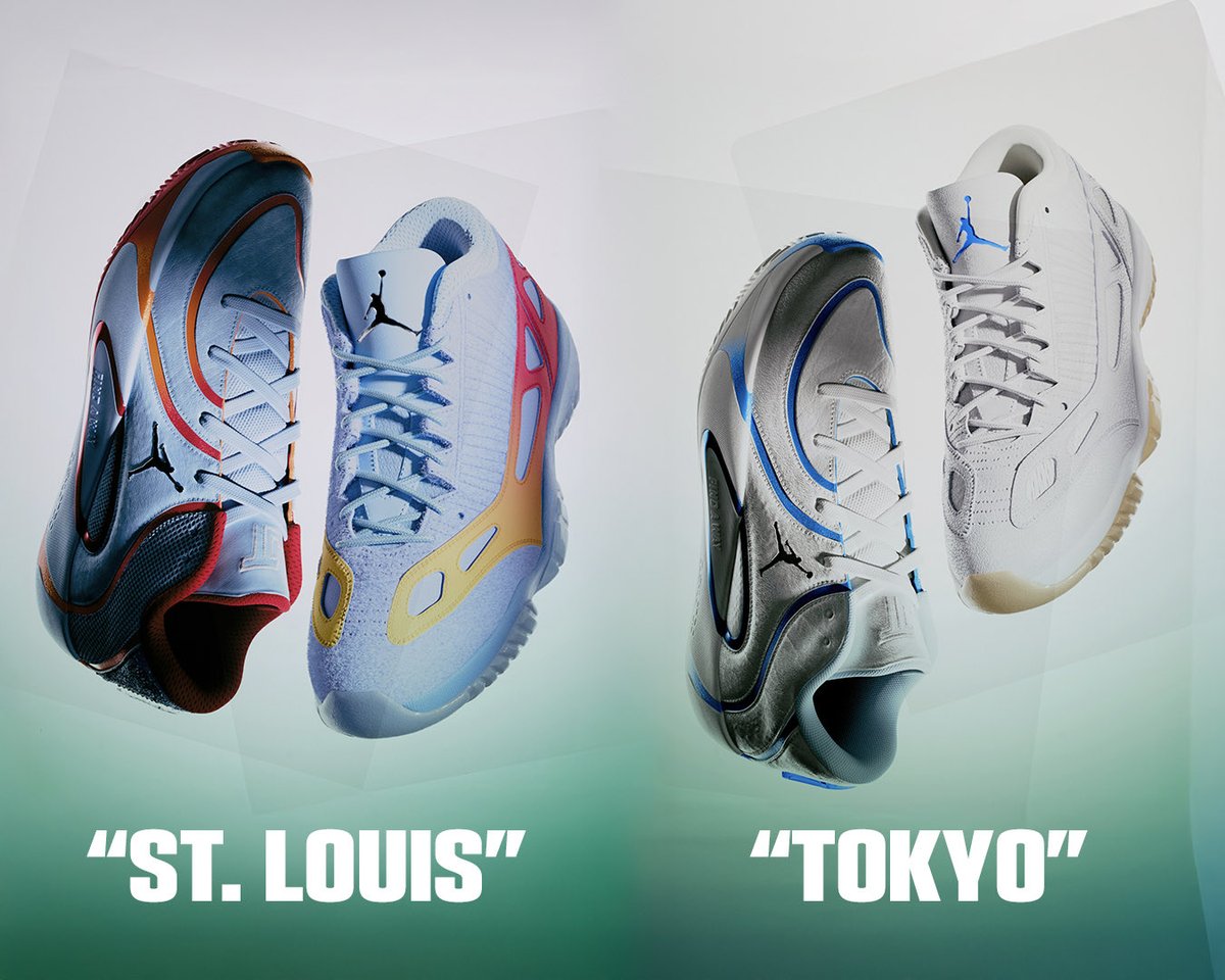nicekicks's tweet image. Jordan Brand unveils Jayson Tatum’s new “Welcome To” pack honoring four cities, St. Louis, Tokyo, London, and Shanghai ✈️🎟️