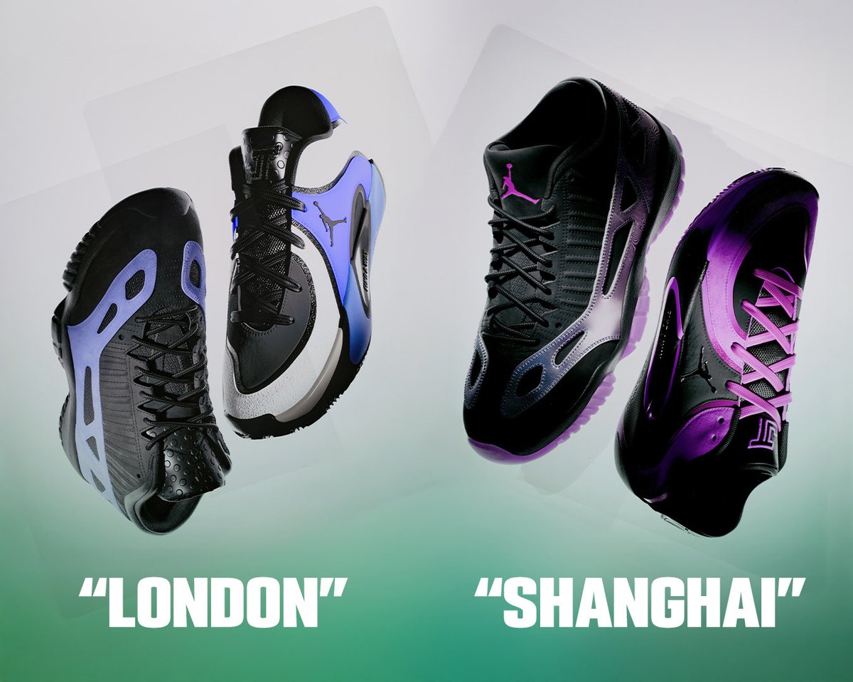 nicekicks's tweet image. Jordan Brand unveils Jayson Tatum’s new “Welcome To” pack honoring four cities, St. Louis, Tokyo, London, and Shanghai ✈️🎟️