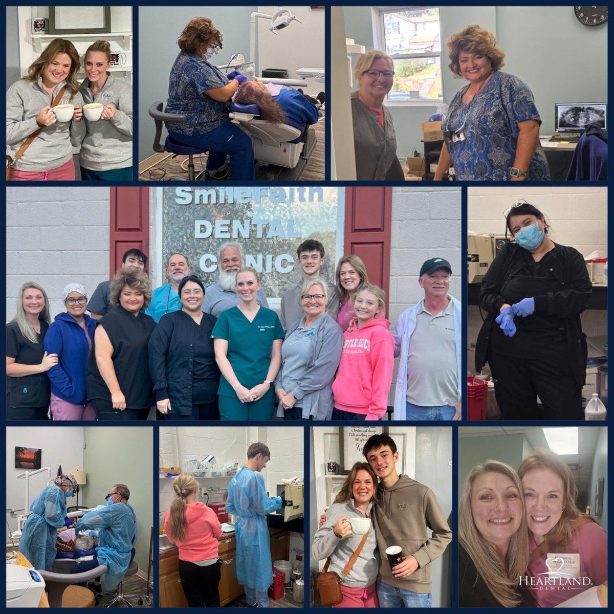 We’re proud to celebrate the return of the #HeartlandDentalFoundation Mission Trip team from Jenkins, KY! 💙 
Heartland supported doctors and hygienists delivered a total of $26,040 in care. Thank you to <a href="/HenrySchein/">Henry Schein</a>, <a href="/DentsplySirona/">Dentsply Sirona</a> &amp; #SmileFaith  
 #oralhealth #FreeDentistryDay