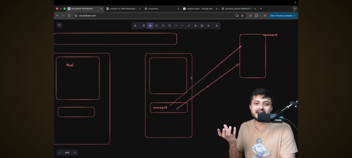 RAJATMO43645891's tweet image. Day-29 Attendance marked
Today's topics ✨
1) create element by js
2) accessing element by js
3) some old syntax
4) innerHTML vs textcontent
Also I have solve the list problem using array. Push() and spread operator
Thank you bhaiya @rohit_negi9
#CodingChallenge