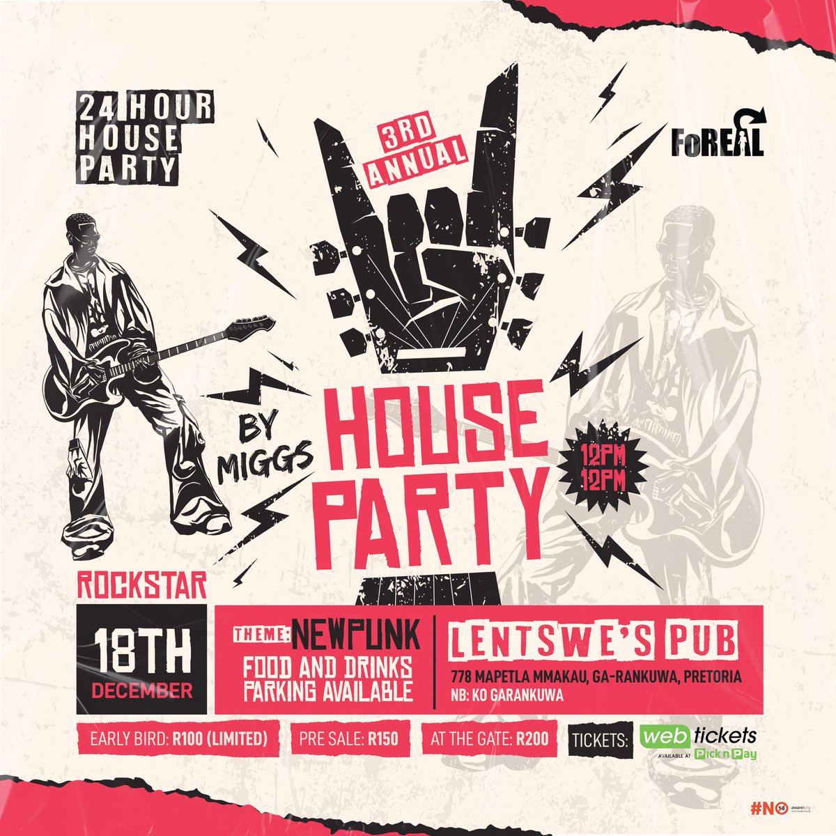 #HouseParty by Miggs ——-> webtickets.co.za/v2/event.aspx?…
EarlyBird Tickets 🎫 are now available 
#Limited
