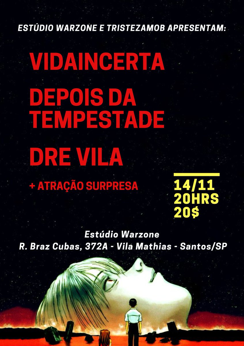 14 de novembro vai rolar o ultimo do ano meus amigos, o pra fechar, aquele que chegando em casa já começa a fazer a mala pra viajar nas férias!