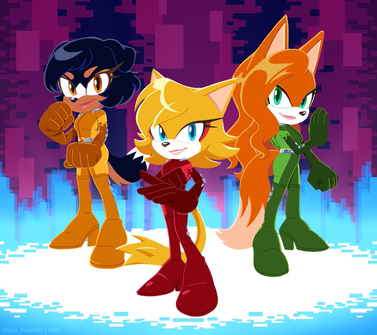 Kana_Yanga2001's tweet image. Sonic The Hedgehog X Totally Spies 💛❤️💚
Alex The Bernese Mountain Dog 
Clover The Cat 
Sam The Fox

#SonicTheHedgehog #TotallySpies #CartoonNetwork #Sonicstyle