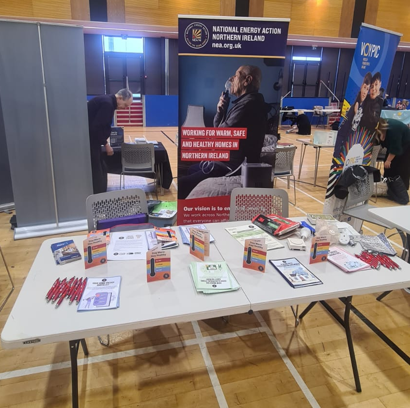 NEANIreland's tweet image. Three things we did this week:
· Ran a stall at the @uuponline conference and spoke to MLAs and @RobinSwann_MP about #FuelPoverty
· Ran a stall at the Health and Wellbeing event at Girdwood Community Hub
· Took to the high seas to deliver energy advice on Rathlin Island