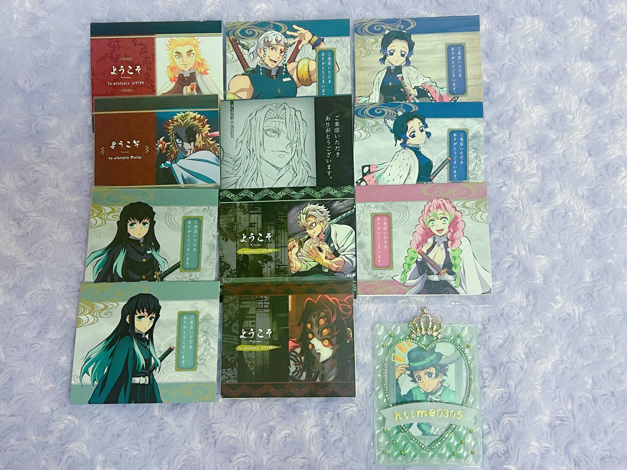 ufotableダイニング 鬼滅の刃 ウェルカムPOP 黒死牟 鬼滅の刃 ufotable