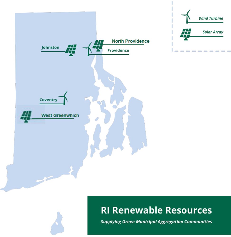 Fun fact: Our PCE program annually purchases 20,323 MWh of voluntary renewable energy, which is equivalent to avoiding 14.5 million Lbs. of CO2 emissions! Learn more about upcoming winter PCE rates here: electricity.providenceri.gov