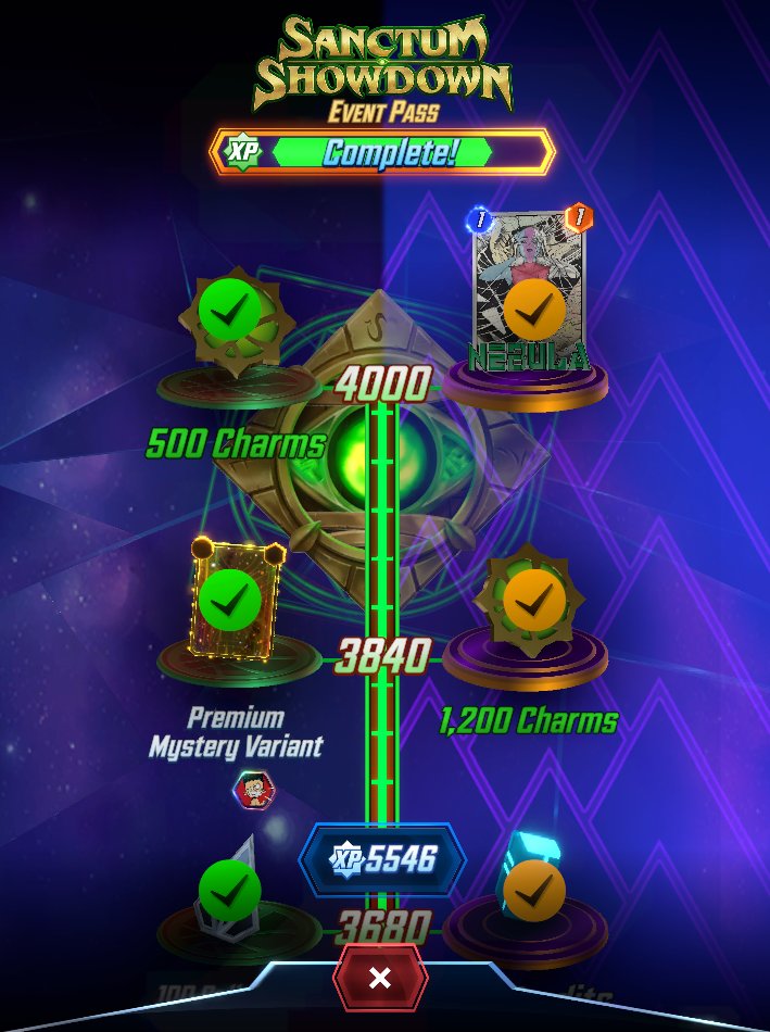 xMaccabix's tweet image. Finished Sanctum really easily using the same deck I&apos;ve used in everyone so far (code in alt text)
@MARVELSNAP @SnapDecks #MARVELSNAP