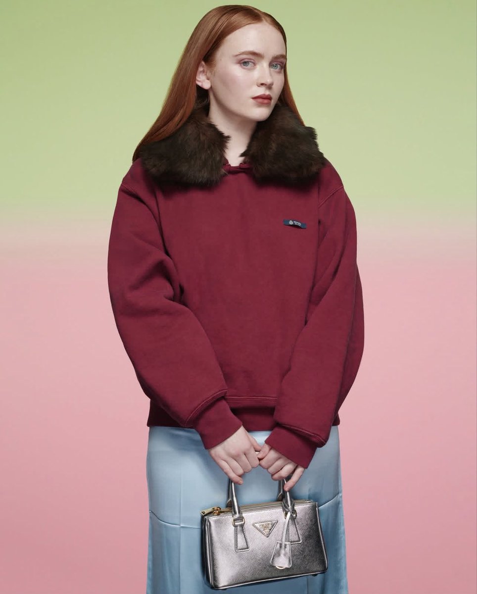 sadie sink for prada !!🍇