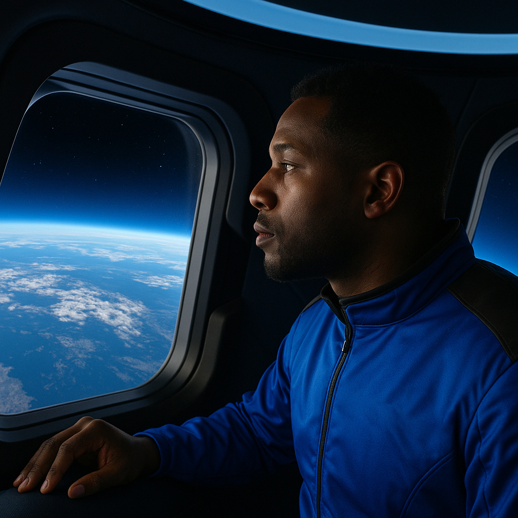 Fosudo's tweet image. As a Nigerian, if you got a fully paid seat to actually see the Earth from space, would you take it? 👀