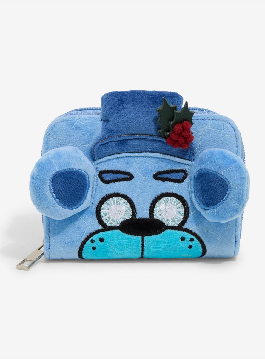 HugoFer88167051's tweet image. FNAF Merch News:
A new Freddy Frostbear mini wallet at Hot Topic Website for around $24.90