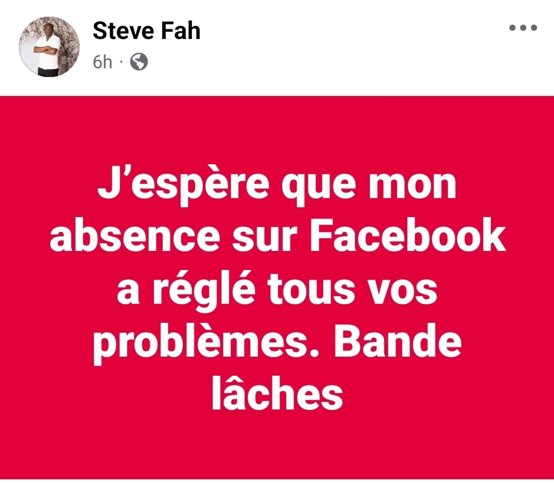 L_Kmer237's tweet photo. En tout cas, j'aime la façon dont les camerounais comprennent ce qu'il faut faire. 
Il reste les 3 autres guignols là qui se font passer pour des journalistes. https://t.co/wHHuEo2bG0