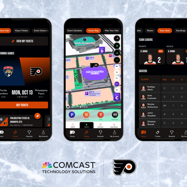 DeShaneHambrick's tweet photo. The new Philadelphia Flyers app is live, powered by #ComcastMedia360 and built to transform the fan experience. From real-time stats to ticketing and arena navigation, it’s all in one seamless platform. 🏒📱 #IWorkForComcast https://t.co/Dc8vdyY1HJ https://t.co/bgcXadnjns
