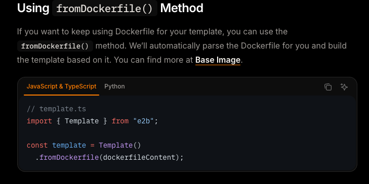 mlejva's tweet image. Not needed anymore but you can still use Dockerfiles if you want to