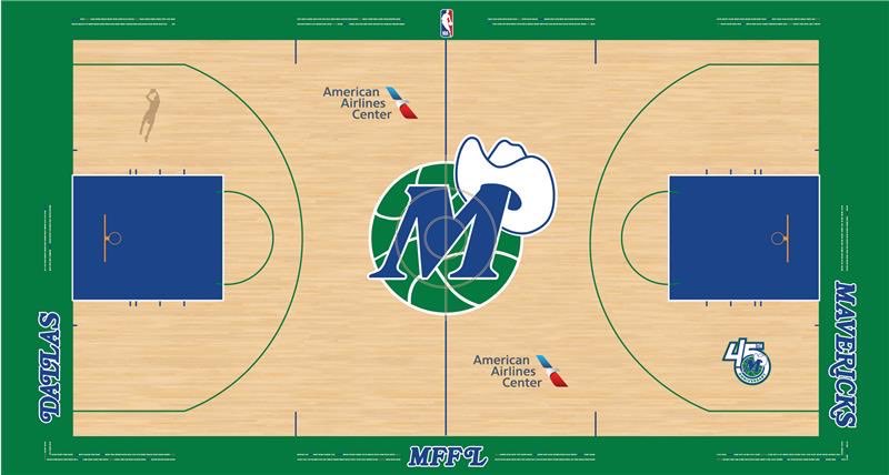 The Mavs will also have a vintage court, per @IsaacLHarris 

#MFFL 