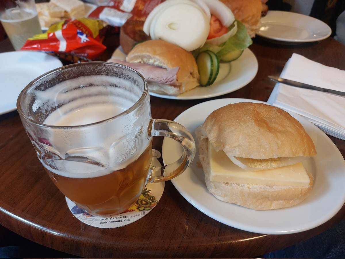 Cob and a pint on my birthday 🎂